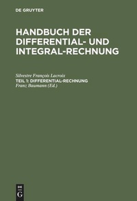 Enlarge image Cover: Differential-Rechnung - De Gruyter
