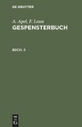 Cover: Gespensterbuch. Bdch. 3 - De Gruyter
