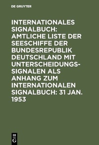 Abbildung von: 31 Jan. 1953 - De Gruyter