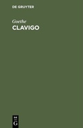Cover: Clavigo - De Gruyter
