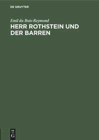 Enlarge image Cover: Herr Rothstein und der Barren - De Gruyter