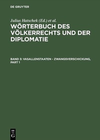 Abbildung von: Vasallenstaaten - Zwangsverschickung - De Gruyter