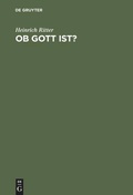 Cover: Ob Gott ist? - De Gruyter