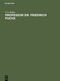 Bild: Professor Dr. Friedrich Fuchs - De Gruyter