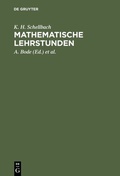 Cover: Mathematische Lehrstunden - De Gruyter