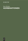 Cover: Kombinationen - De Gruyter