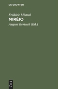 Cover: Mir&egrave;io - De Gruyter