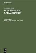 Cover: Van Dyck's Landleben - De Gruyter