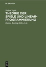 Cover: Theorie der Spiele und Linearprogrammierung - De Gruyter