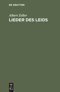 Cover: Lieder des Leids - De Gruyter