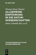 Cover: Allgemeine Einf&uuml;hrung in die Naturwissenschaften - De Gruyter