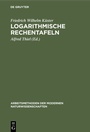 Cover: Logarithmische Rechentafeln - De Gruyter