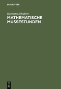Cover: Mathematische Mu&szlig;estunden - De Gruyter