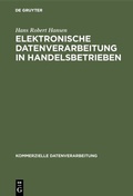 Cover: Elektronische Datenverarbeitung in Handelsbetrieben - De Gruyter