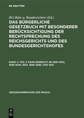 Cover: Das B&uuml;rgerliche Gesetzbuch mit besonderer Ber&uuml;cksichtigung der Rechtsprechung... / Familienrecht, &sect;&sect; 1589-1634, 1638-1649, 1664, 1666-1698, 1705-1921 - De Gruyter