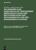 Cover: Familienrecht, &sect;&sect; 1589-1634, 1638-1649, 1664, 1666-1698, 1705-1921 - De Gruyter