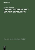 Cover: Connectedness and binary branching - De Gruyter Mouton