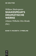 Bild: Macbeth. Cymbeline - De Gruyter