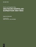 Cover: Die Aktinien - De Gruyter