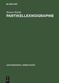 Cover: Partikellexikographie - De Gruyter