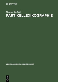 Abbildung von: Partikellexikographie - De Gruyter