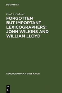 Abbildung von: Forgotten But Important Lexicographers: John Wilkins and William Lloyd - De Gruyter