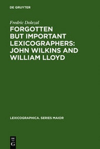 Abbildung von: Forgotten But Important Lexicographers: John Wilkins and William Lloyd - De Gruyter