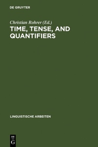 Enlarge image Cover: Time, Tense, and Quantifiers - De Gruyter