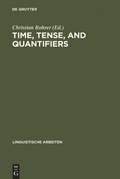 Cover: Time, Tense, and Quantifiers - De Gruyter