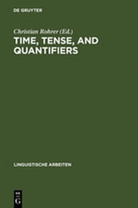 Enlarge image Cover: Time, Tense, and Quantifiers - De Gruyter
