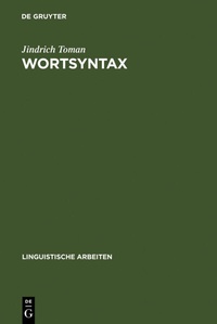 Enlarge image Cover: Wortsyntax - De Gruyter