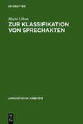 Cover: Zur Klassifikation von Sprechakten - De Gruyter