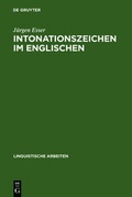 Cover: Intonationszeichen im Englischen - De Gruyter