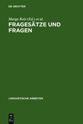 Cover: Frages&auml;tze und Fragen - De Gruyter