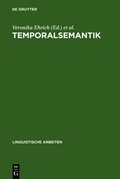 Cover: Temporalsemantik - De Gruyter