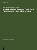 Cover: Kontrastive Phonologie des Deutschen und D&auml;nischen - De Gruyter