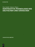 Cover: Kontrastive Phonologie des Deutschen und D&auml;nischen - De Gruyter
