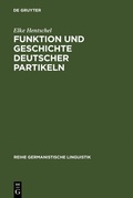 Cover: Funktion und Geschichte deutscher Partikeln - De Gruyter