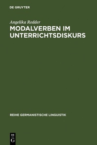 Enlarge image Cover: Modalverben im Unterrichtsdiskurs - De Gruyter