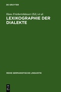Cover: Lexikographie der Dialekte - De Gruyter