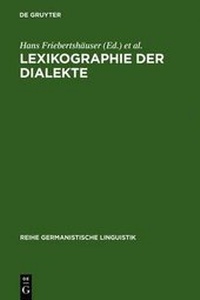 Abbildung von: Lexikographie der Dialekte - De Gruyter
