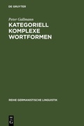 Cover: Kategoriell komplexe Wortformen - De Gruyter
