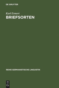 Enlarge image Cover: Briefsorten - De Gruyter