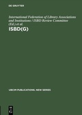 Cover: ISBD(G) - De Gruyter Saur