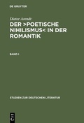Cover: Band I - De Gruyter