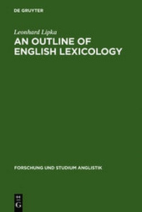 Abbildung von: An Outline of English Lexicology - De Gruyter