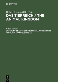 Abbildung von: Das Tierreich / The Animal Kingdom / Liste der rezenten Amphibien und Reptilien. Chamaeleonidae - De Gruyter