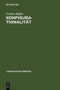 Cover: Konfigurationalit&auml;t - De Gruyter
