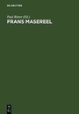 Cover: Frans Masereel - De Gruyter Saur