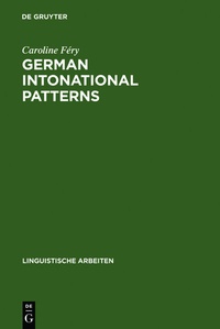 Enlarge image Cover: German intonational Patterns - De Gruyter